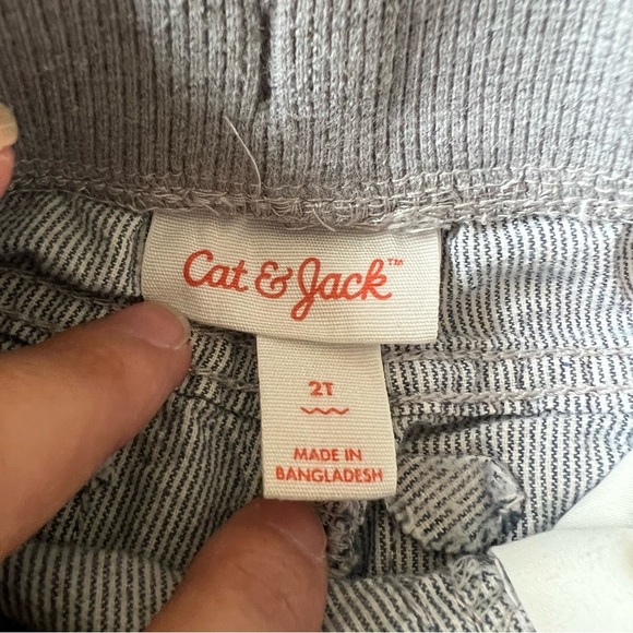 Cat & Jack Jeans Pants Shorts Polo Bundle Lot of 5- SZ 2T Back to School - Picture 7 of 9